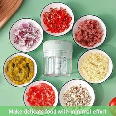 Compact Mini Food Processor Chopper