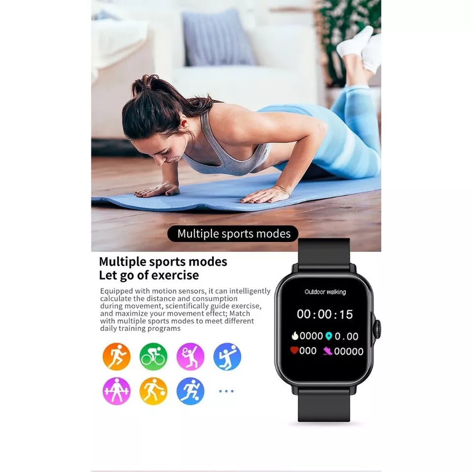 A58 XIAOMI Smart Watch Women’s watch 6 IN 1 With Jewelery set